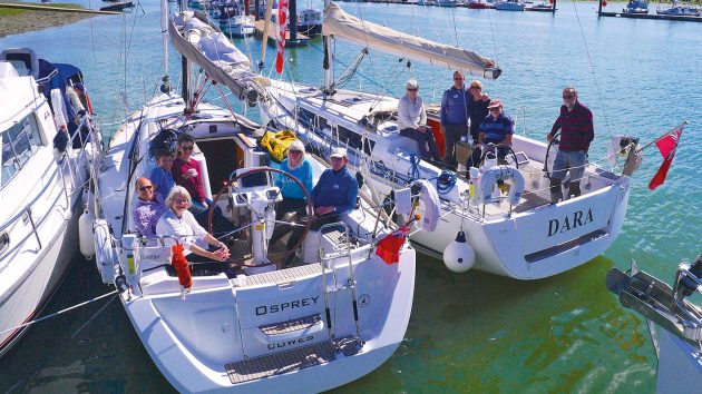 FlexiSaIl members enjoying social events