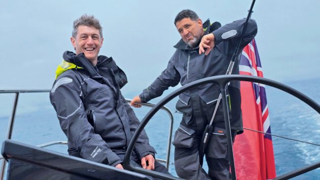 Toby with skipper Adonis