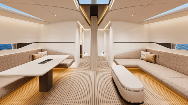 Interior designers Parisotto+ Formenton Architetti created spacious layouts in a clean minimalist style